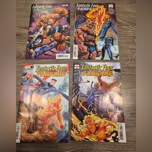 Fantastic Four Fanfare #1-4 Complete Run Marvel Comics